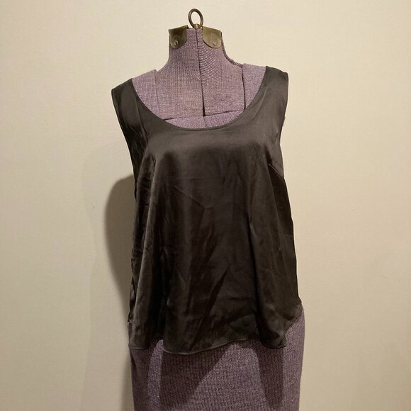 H&M Grey Satin Tank Top - Picture 2 of 5